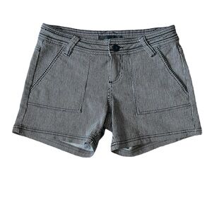 PRANA Tess Blue & White Stripe Shorts size 2